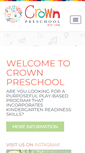 Mobile Screenshot of crownpreschool.ca
